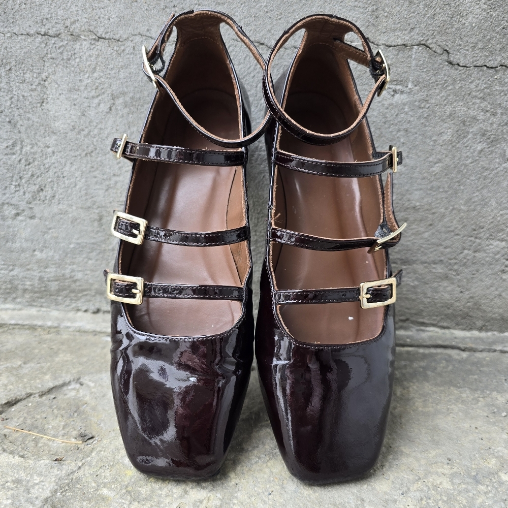****SOLD****Alohas Luke Onix Coffee Brown Size 6.5